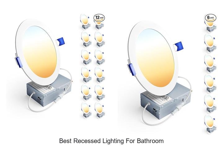 best recessed lighting for bathroom