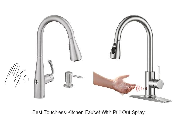 best touchless kitchen faucet with pull out spray
