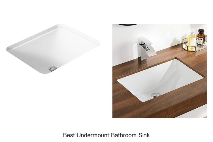 best undermount bathroom sink