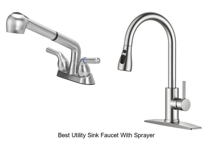 best utility sink faucet with sprayer