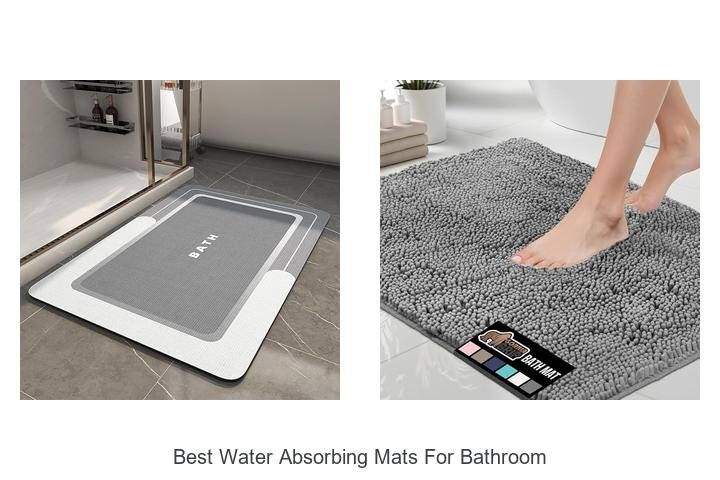 best water absorbing mats for bathroom